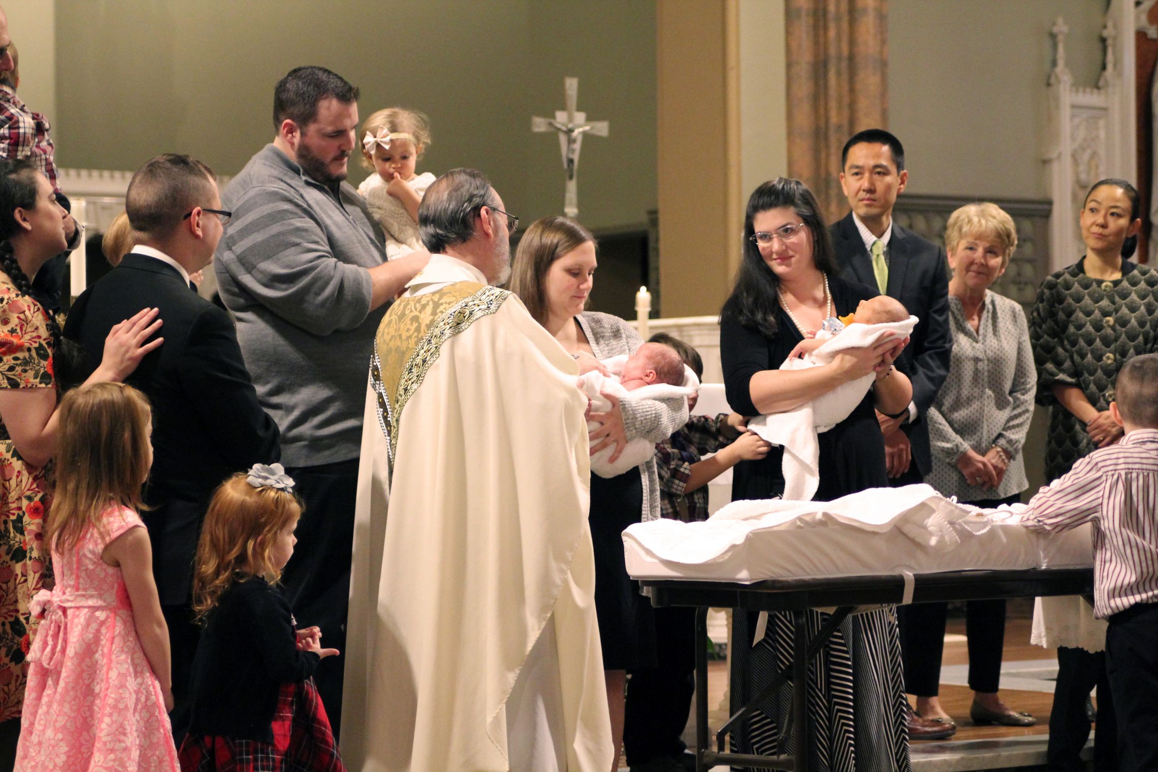 presentation of baby in catholic church