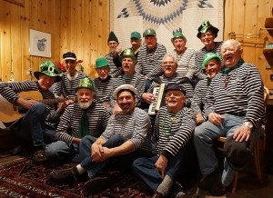 Shifty Sailors getting ready for St. Patrick's small