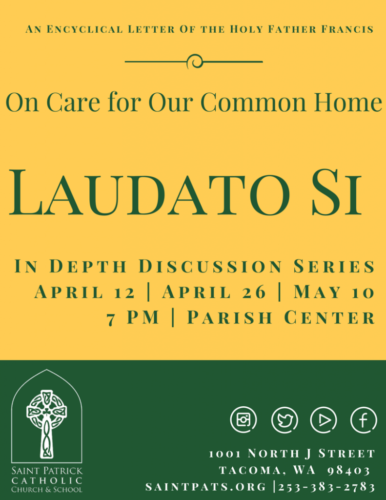 Laudato Si Discussion Flyer