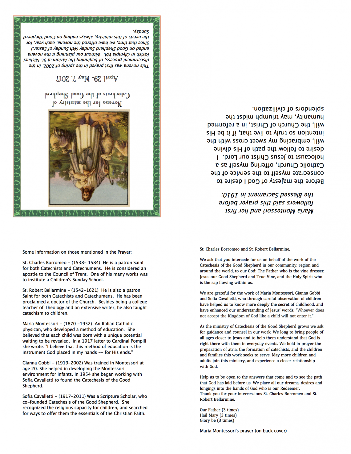 Novena 17 Saint Patrick Catholic Church